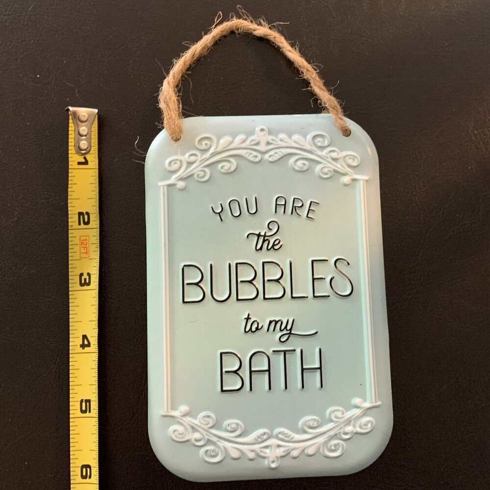 decorative metal plaque sign   NEW  - GREAT GIFT